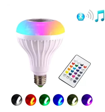 Bombillo Parlante Bluetooth Multicolor