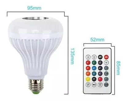 Bombillo Parlante Bluetooth Multicolor